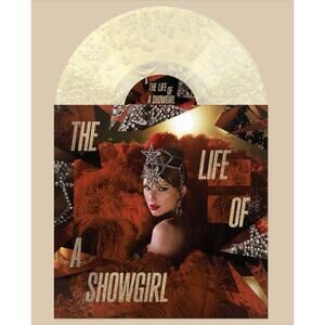 Taylor Swift Life of a Showgirl Vinyl Tiny Bubbles Champagne Pearlescent Sealed